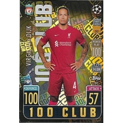 Virgil van Dijk 100 Club Liverpool 451