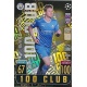 Kevin De Bruyne 100 Club Manchester City 454