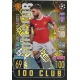 Bruno Fernandes 100 Club Manchester United 455