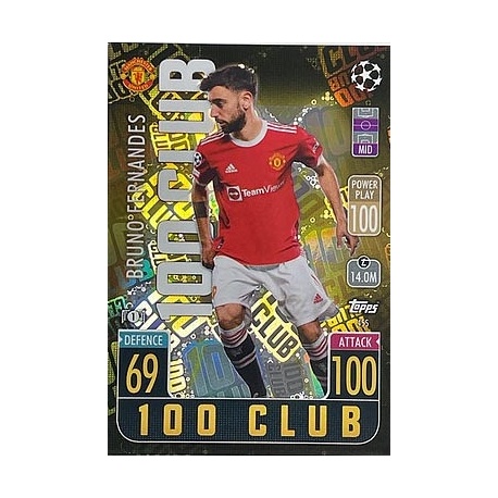 Bruno Fernandes 100 Club Manchester United 455