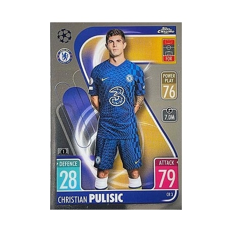 Christian Pulisic Chrome Preview Chelsea CR3