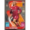 Offer Soccer Cards Thiago Alcántara Chrome Preview Match Attax Champions League 2021/22