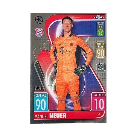 Manuel Neuer Chrome Preview Bayern Munich CR11