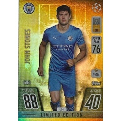John Stones Limited Edition Gold Manchester City LE4