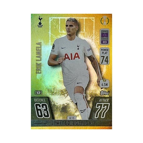 Erik Lamela Limited Edition Gold Tottenham Hotspur LE15