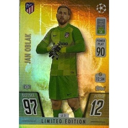 Jan Oblak Limited Edition Gold Atlético Madrid LE21