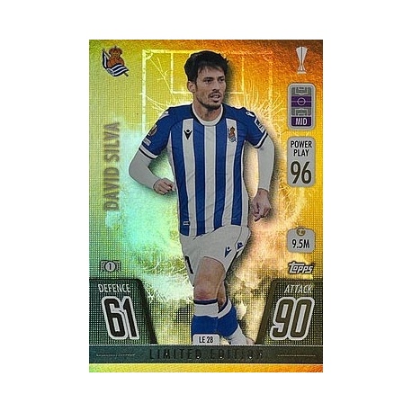 David Silva Limited Edition Gold Real Sociedad LE28