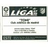 Toni Atletico De Madrid Ediciones Este 1997-98