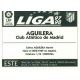 Aguilera Atletico De Madrid Ediciones Este 1997-98