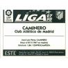 Caminero Atletico De Madrid Ediciones Este 1997-98