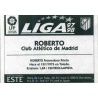Roberto Atletico De Madrid Ediciones Este 1997-98