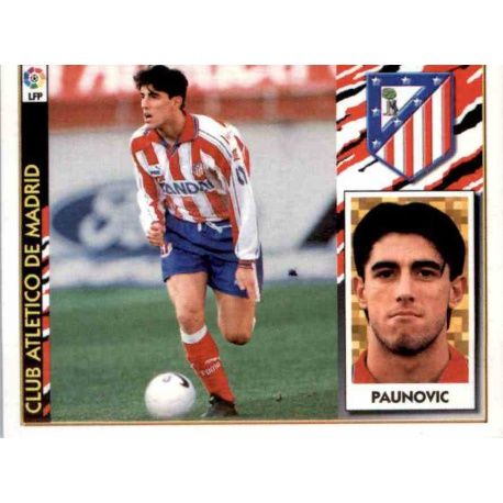 Paunovic Atletico De Madrid Ediciones Este 1997-98