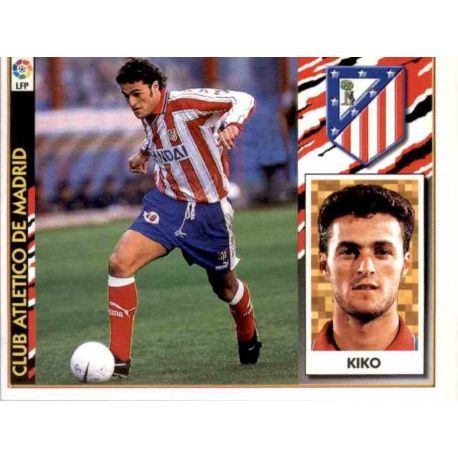 Kiko Atletico De Madrid Ediciones Este 1997-98