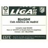 Biagini Atletico De Madrid Ediciones Este 1997-98