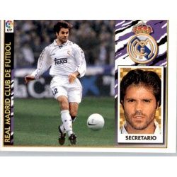Secretario Real Madrid Ediciones Este 1997-98