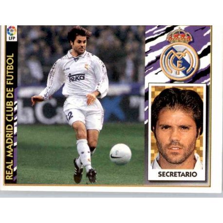 Secretario Real Madrid Ediciones Este 1997-98