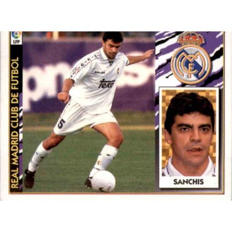 Sanchis Real Madrid Ediciones Este 1997-98