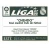 Chendo Real Madrid Ediciones Este 1997-98