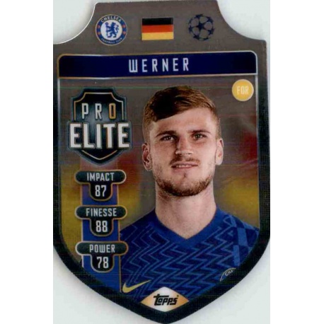 Timo Werner Chrome PRO ELITE Chelsea SH7