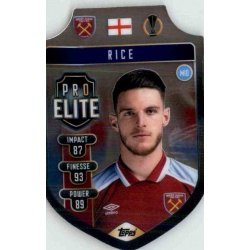 Declan Rice Chrome PRO ELITE West Ham United SH9