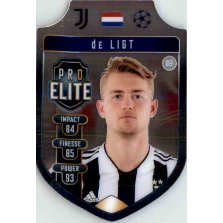 Matthijs de Ligt Chrome PRO ELITE Juventus SH16