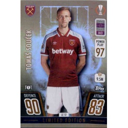 Tomáš Souček Limited Edition Gold West Ham United LE12