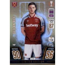 Declan Rice Limited Edition Gold West Ham United LE13