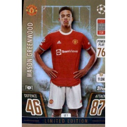 Mason Greenwood Limited Edition Gold Manchester United LE1
