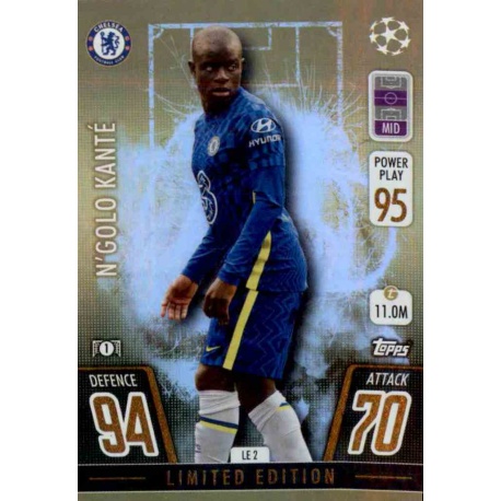 N'Golo Kanté Limited Edition Gold Chelsea LE2