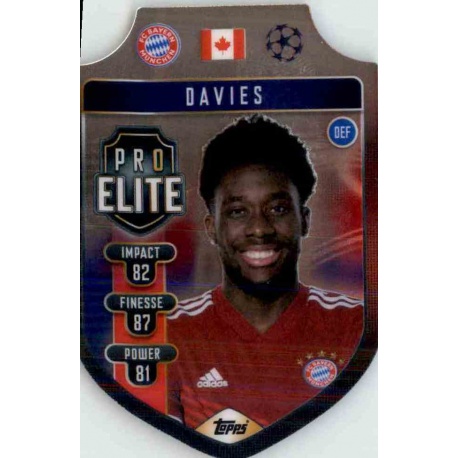 Alphonse Davies Chrome PRO ELITE Bayern Munich SH11