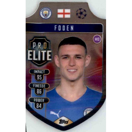 Phil Foden Chrome PRO ELITE Manchester City SH2