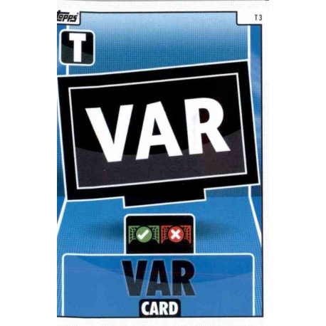 VAR Tactic Cards T3
