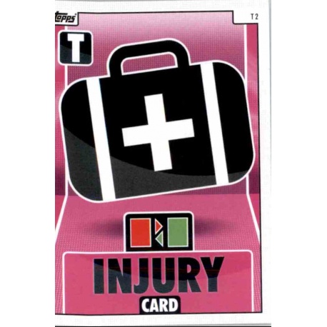 Injury Tactic Cards T2