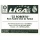 Ze Roberto Real Madrid Ediciones Este 1997-98