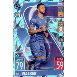 Kyle Walker Crystal Parallel Manchester City 16