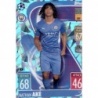 Soccer Trading Cards Nathan Aké Crystal Parallel Manchester City Match Attax Champions League 2021/22