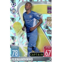 Fernandinho Crystal Parallel Manchester City 18