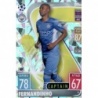 Soccer Trading Cards Fernandinho Crystal Parallel Manchester City Match Attax Champions League 2021/22