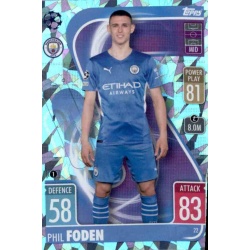 Phil Foden Crystal Parallel Manchester City 22