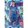 Soccer Trading Cards Phil Foden Crystal Parallel Manchester City Topps Match Attax 2021/22
