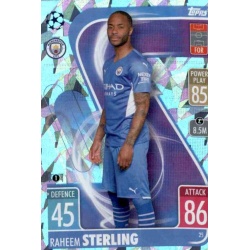 Raheem Sterling Crystal Parallel Manchester City 25