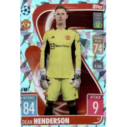 Dean Henderson Crystal Parallel Manchester United 29