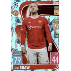 Luke Shaw Crystal Parallel Manchester United 35