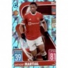 Soccer Trading Cards Anthony Martial Crystal Parallel Manchester United Match Attax Champions League 2021/22