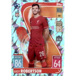 Andy Robertson Crystal Parallel Liverpool 50