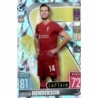 Sale Trading Cards Jordan Henderson Crystal Parallel Liverpool Topps Match Attax 2021/22