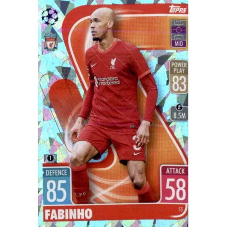 Fabinho Crystal Parallel Liverpool 55