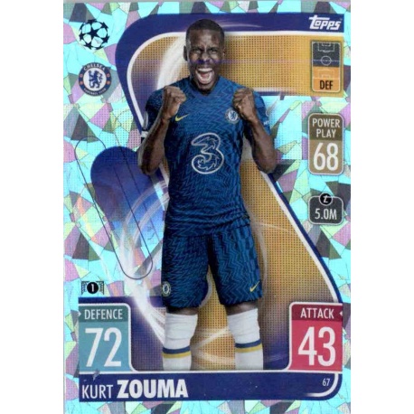 Kurt Zouma Crystal Parallel Chelsea 67