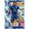 Soccer Trading Cards Reece James Crystal Parallel Chelsea Topps Match Attax 2021/22