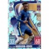 Soccer Trading Cards Callum Hudson-Odoi Crystal Parallel Chelsea Topps Match Attax 2021/22